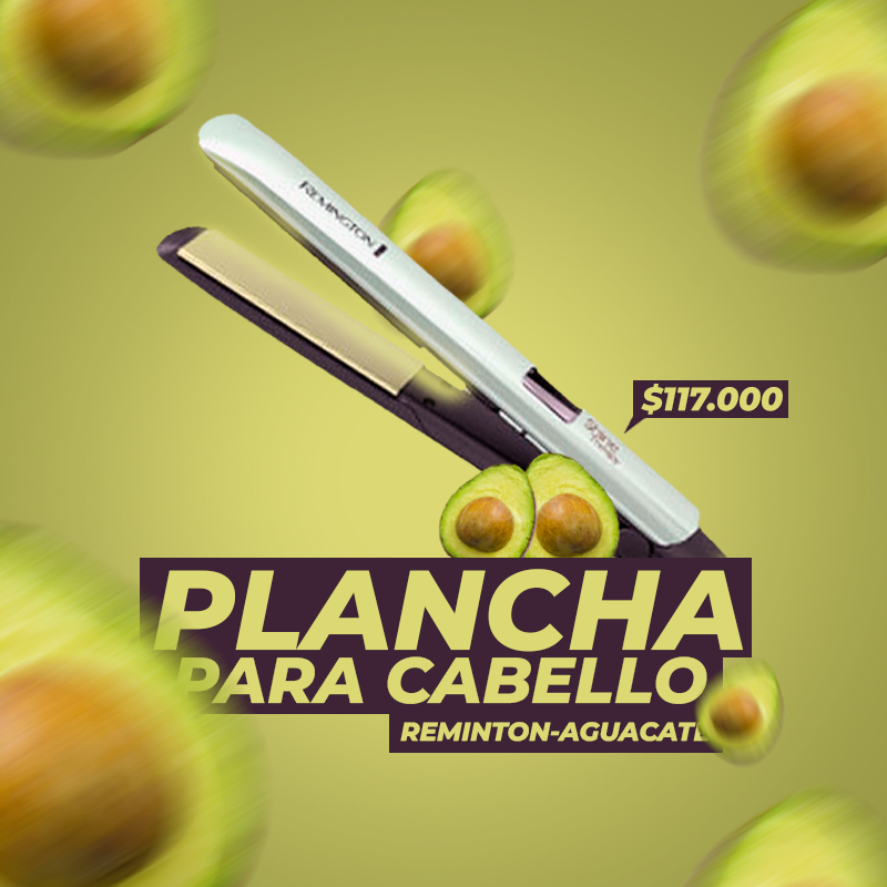 ShineTherapy™ | Plancha Alisadora Con Aguacate